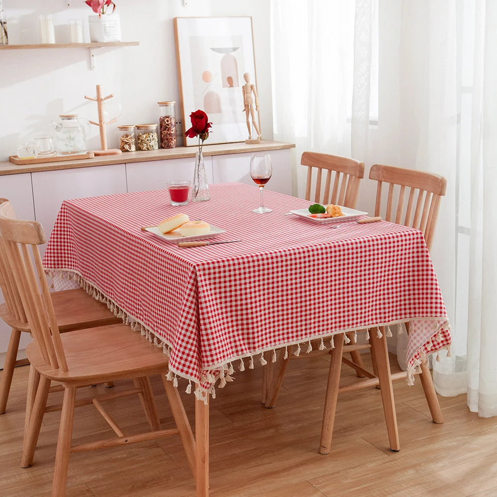 Nappe de Table Rectangulaire Vichy