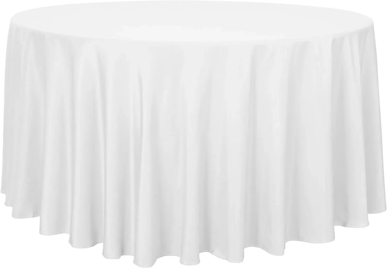 Nappe Ronde en Satin – Élégance Brillante pour Mariages & Réceptions Inoubliables