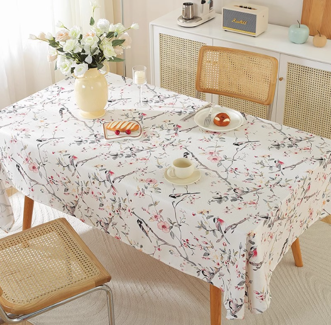 Toile Cirée Imperméable Motif Floral
