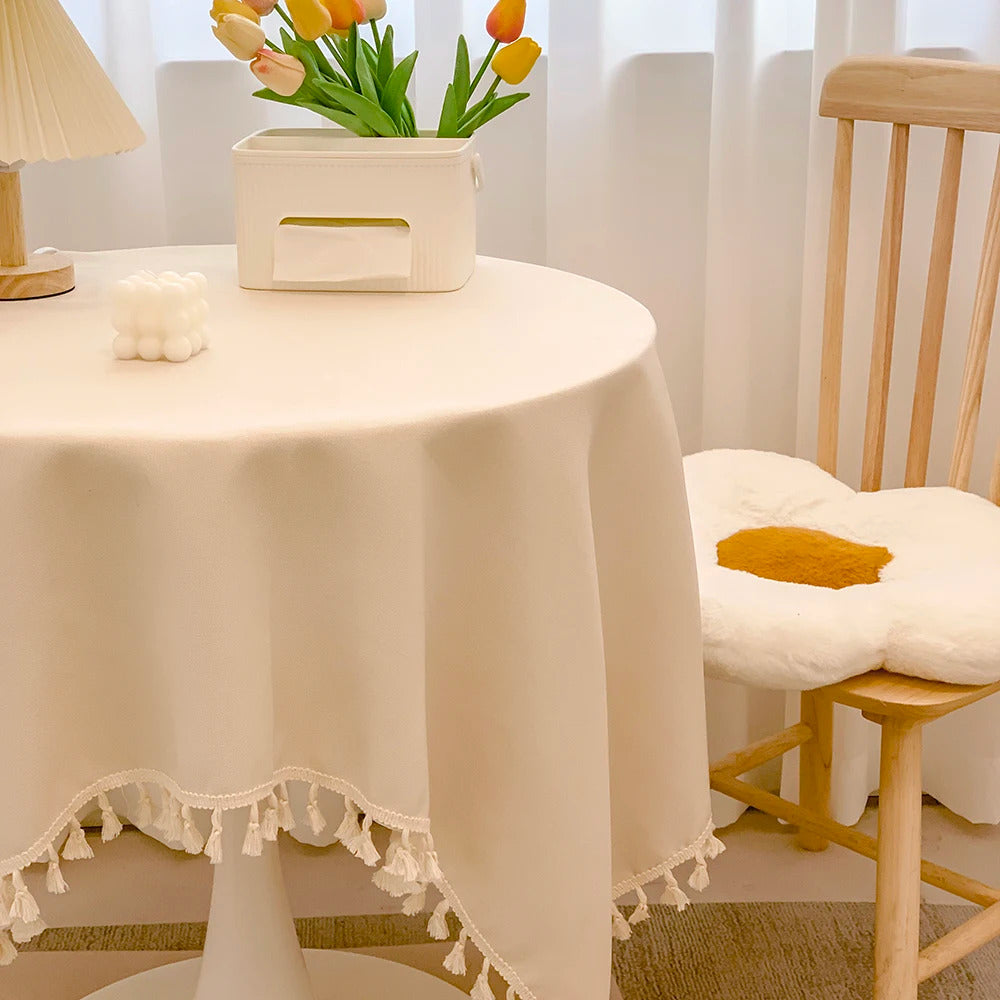 Nappe Beige Élégante et Raffinée