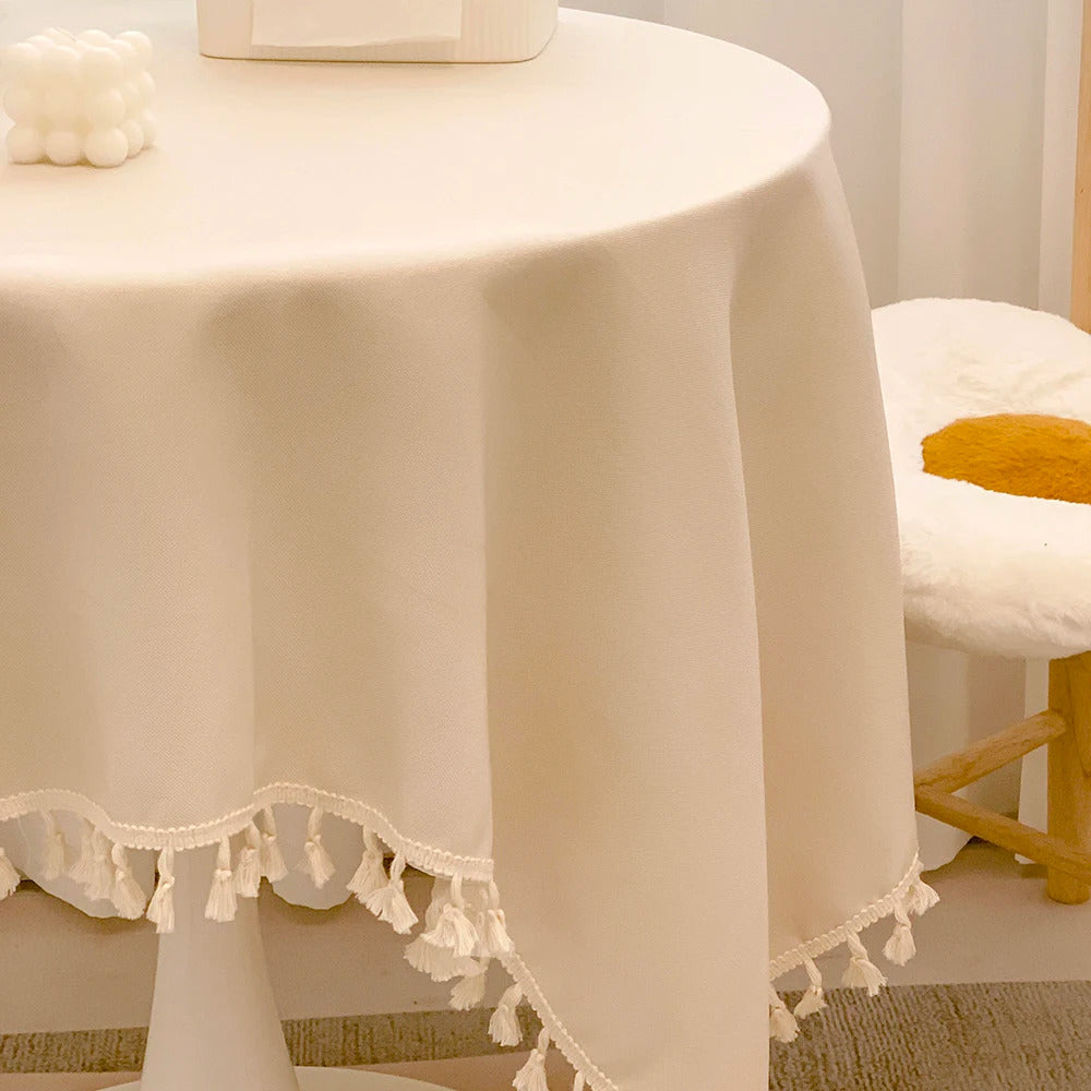 Nappe Beige Élégante et Raffinée