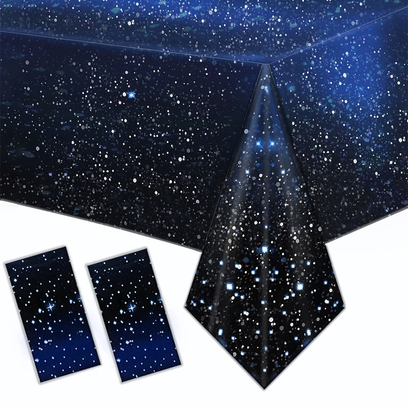 Nappe Jetable Rectangulaire Imprimé Ciel Étoilé