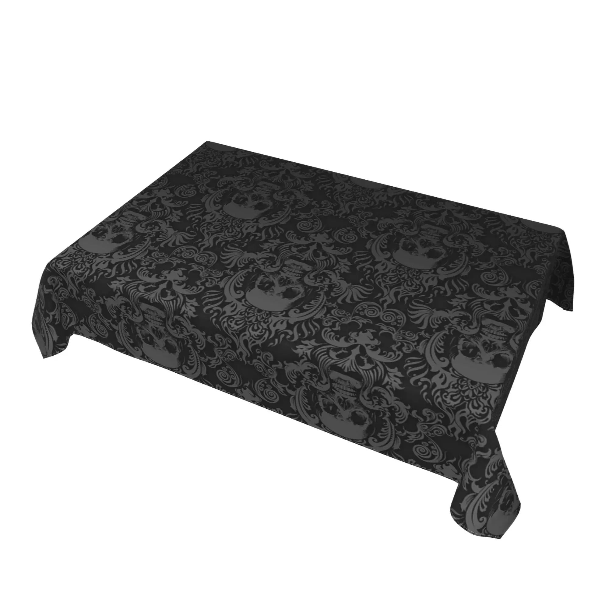 Nappe Noire Rectangulaire Style Gothique