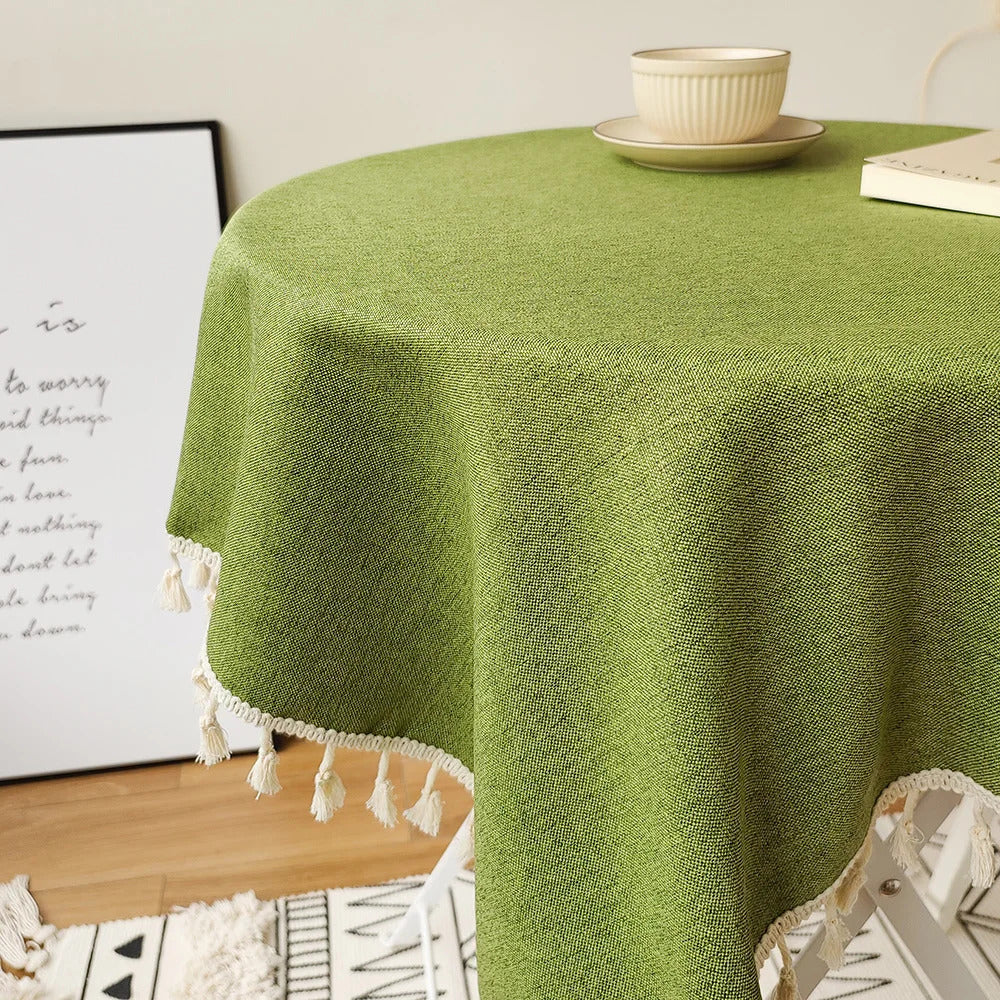 Nappe Verte Chic et Raffinée