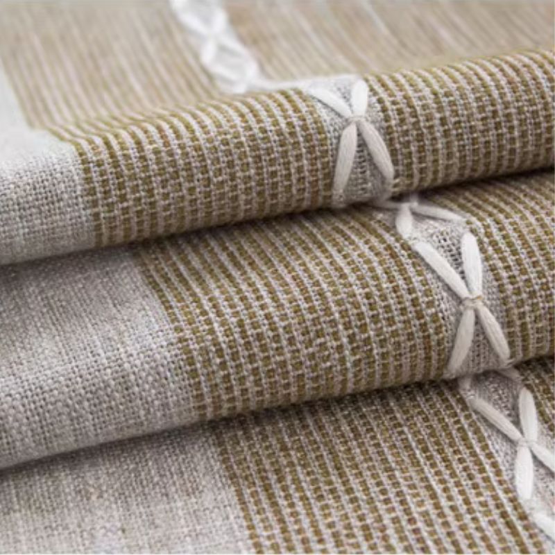 Nappe Table Ovale Moderne Style Nordique en Dentelle