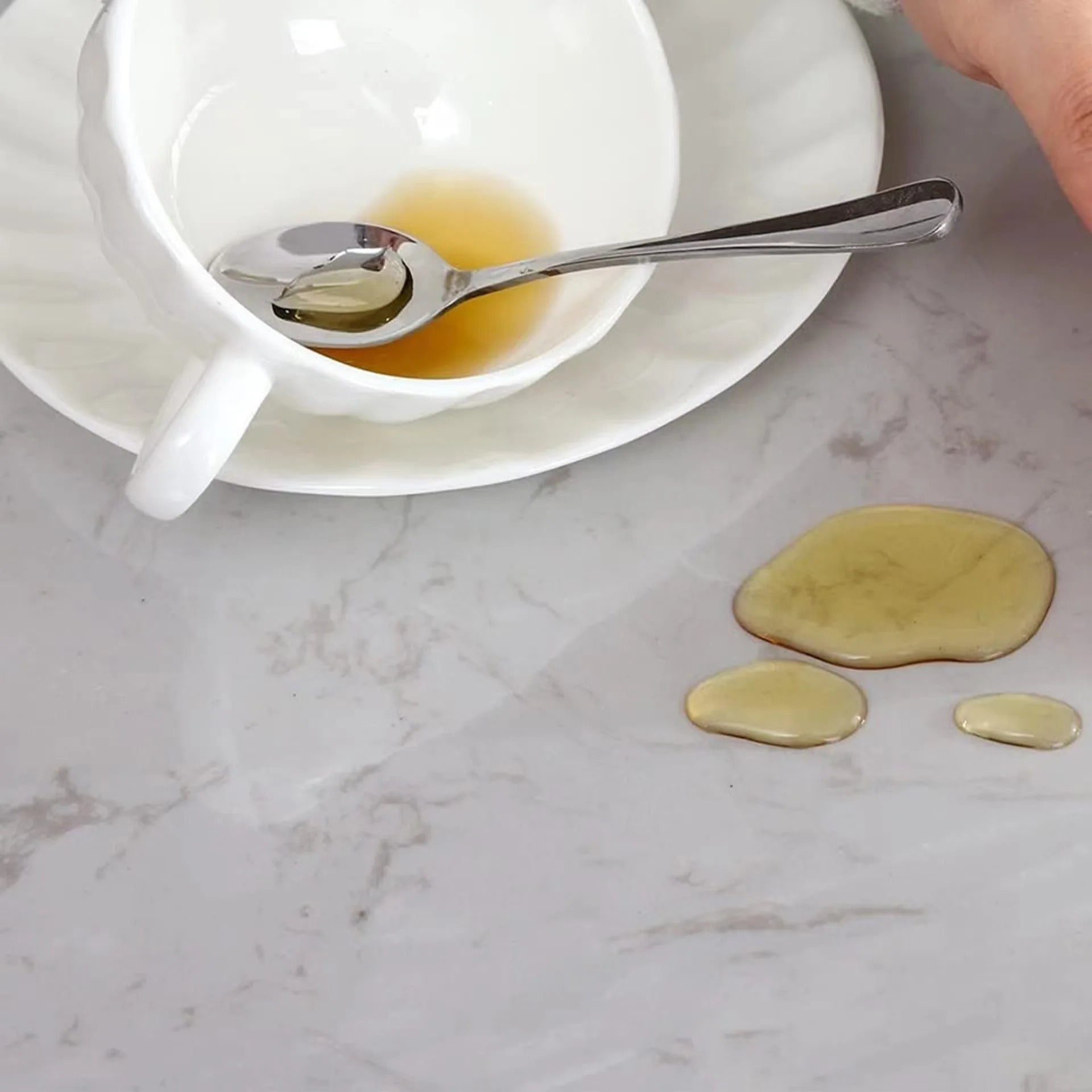 Nappe Transparente Ronde Imperméable et Résistante