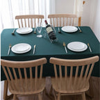 Nappe Verte Solide et Durable au Tissu Doux